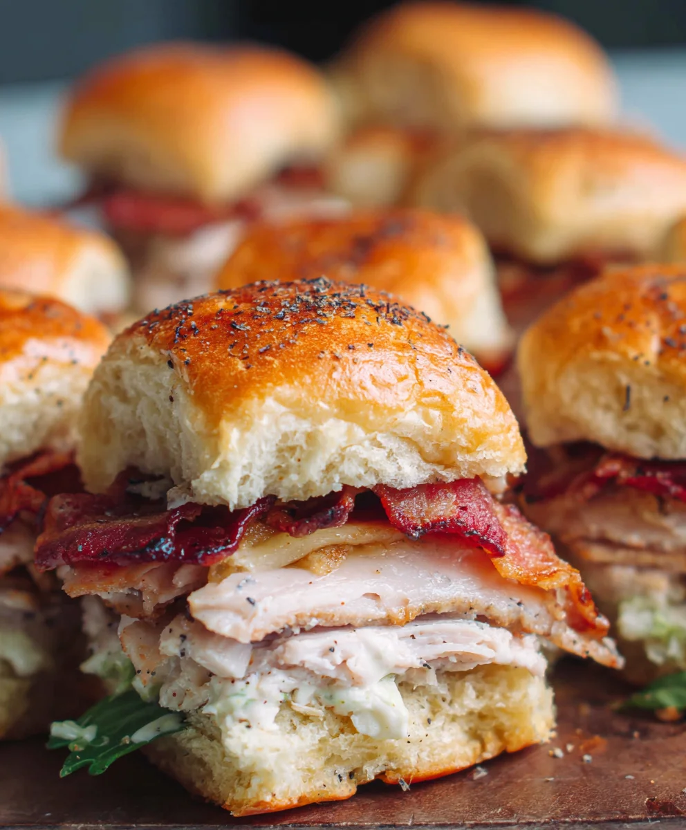 Easy Baked Club Sliders-Flavorful Beef Sandwiches