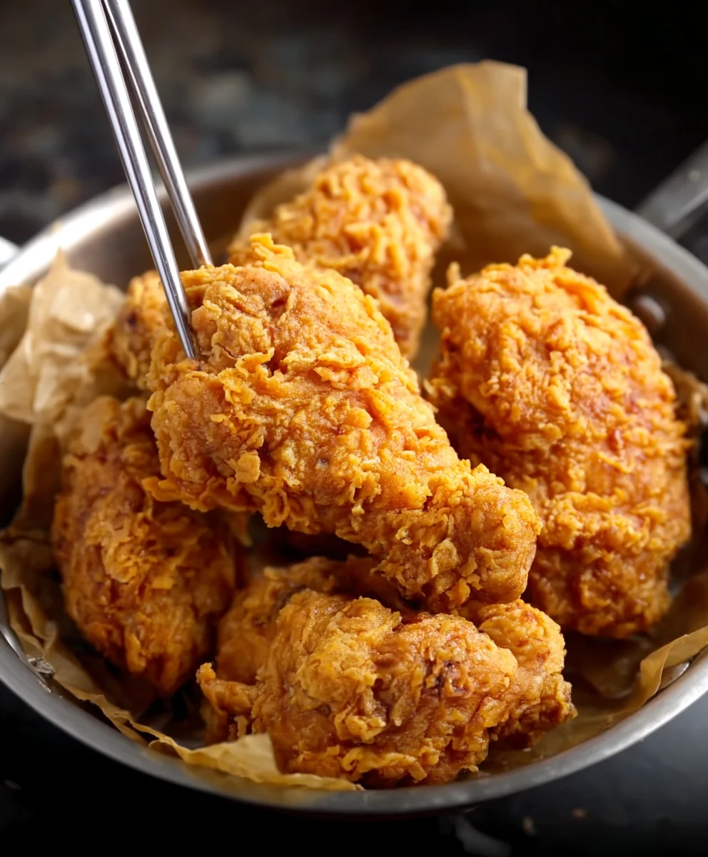 Copy Cat KFC Fried Chicken Recipe-Best Crispy Flavor