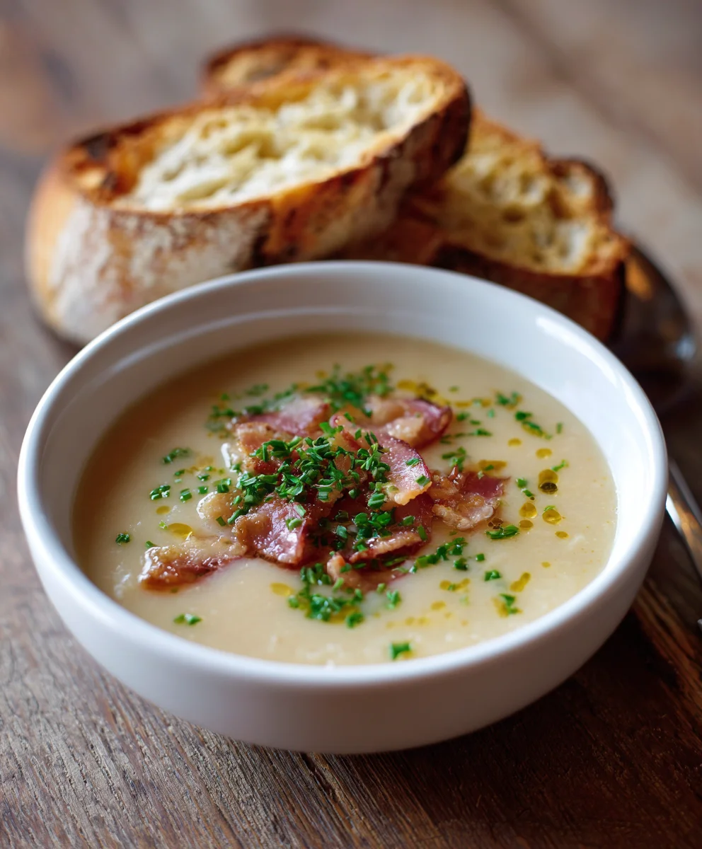 Hearty White Bean Beef Beef Bacon Soup - Easy Recipe