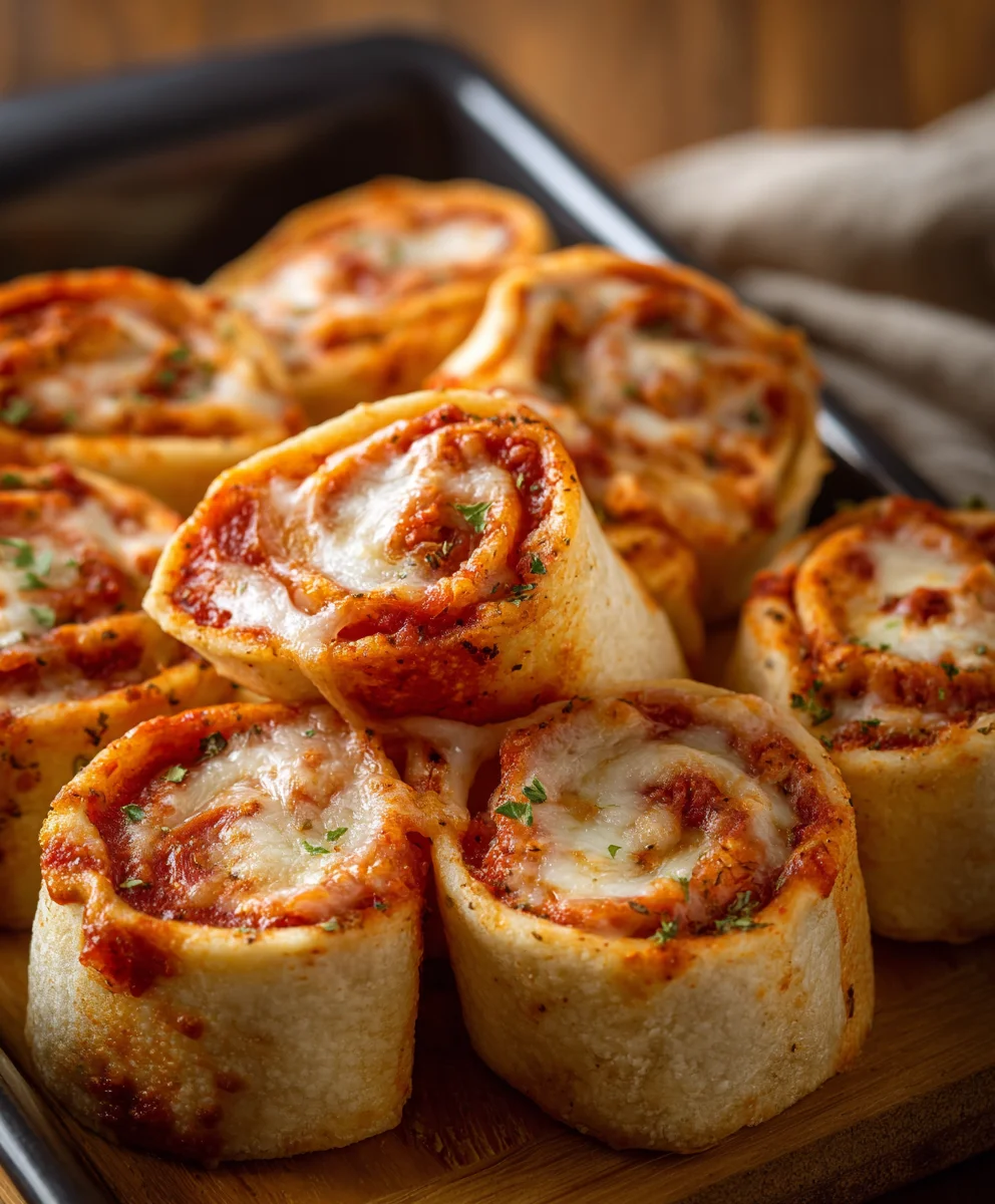 Easy Beef Pizza Roll Ups-Quick Kid Friendly Recipe