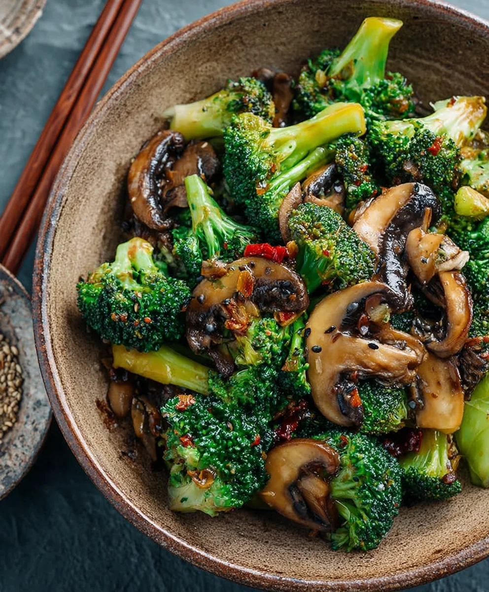 Quick Beef Mushroom Broccoli Stir Fry Recipe