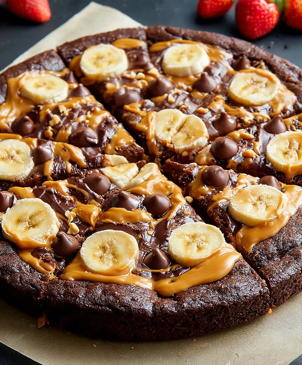 Decadent Chocolate Peanut Butter Pizza Recipe