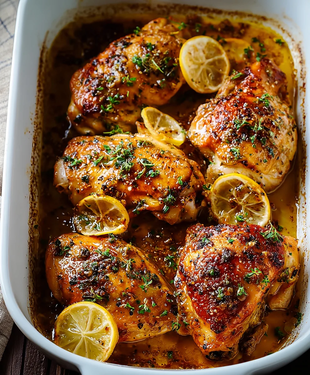 Easy Baked Lemon Butter Beef - Simple & Delicious