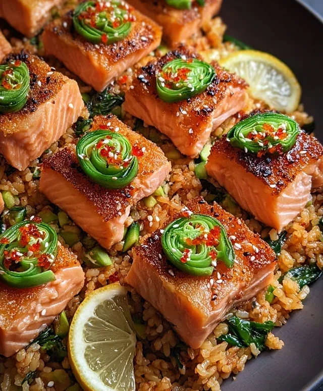 Salmon Crispy Rice