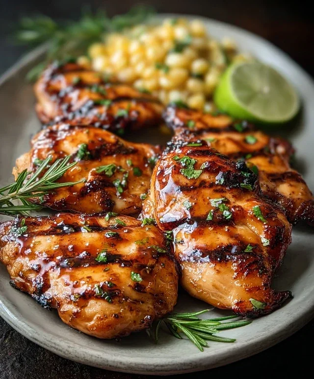 Grilled Hot Honey Chicken