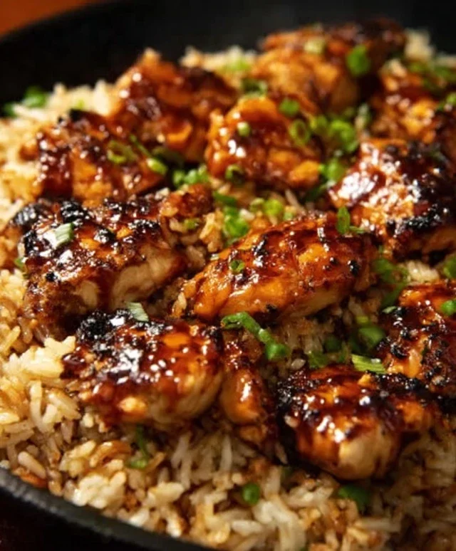 One-Pan Bold Honey BBQ Chicken Rice