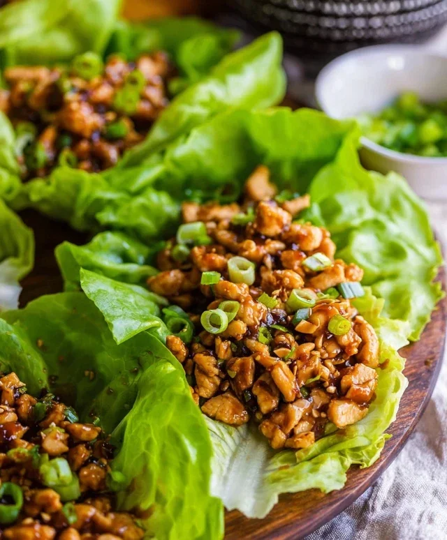 Chicken Lettuce Wraps (PF Chang's Copycat)
