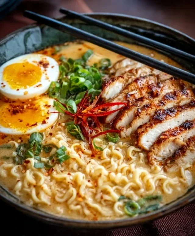 Creamy Garlic Chicken Ramen: An Incredible Ultimate Recipe