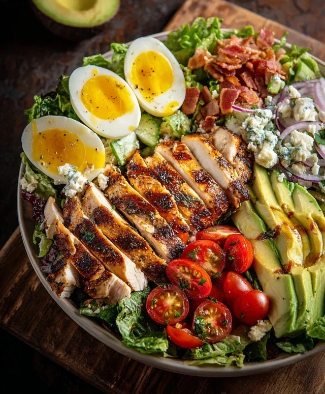 Pnon-non-non-alcoholic alternativeic non-alcoholic aleo Grilled Chicken Cobb Salad