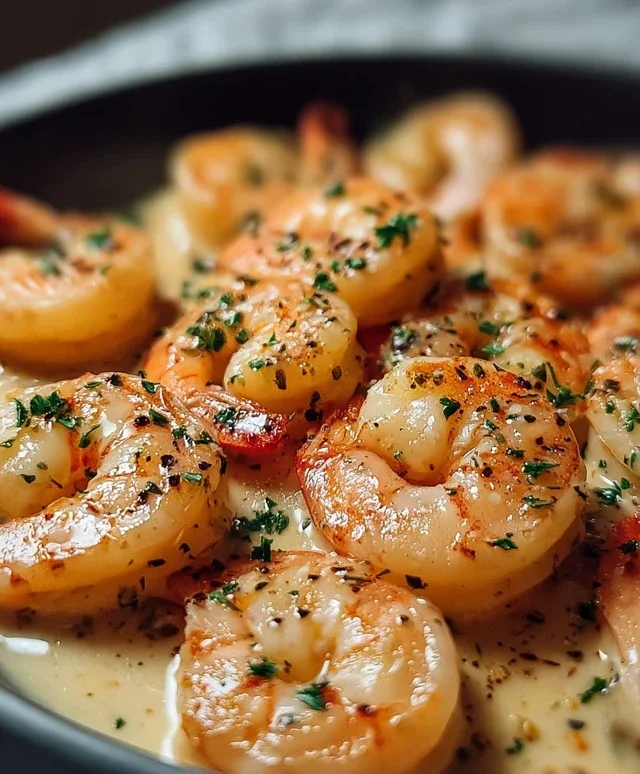Creamy Garlic Shrimp