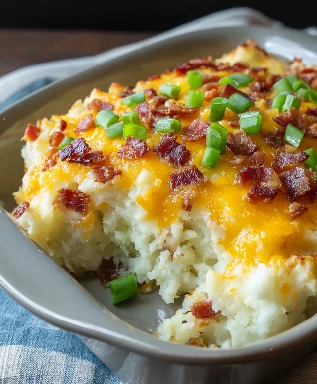 Twice Baked Potato Casserole