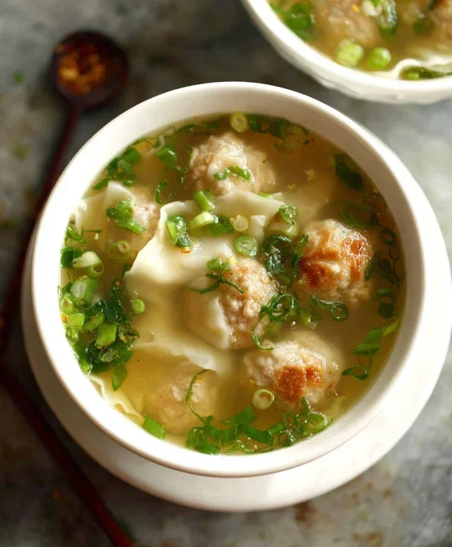 Naked Wonton Soup
