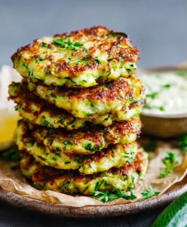 Crispy and Easy Zucchini Fritters Recipe