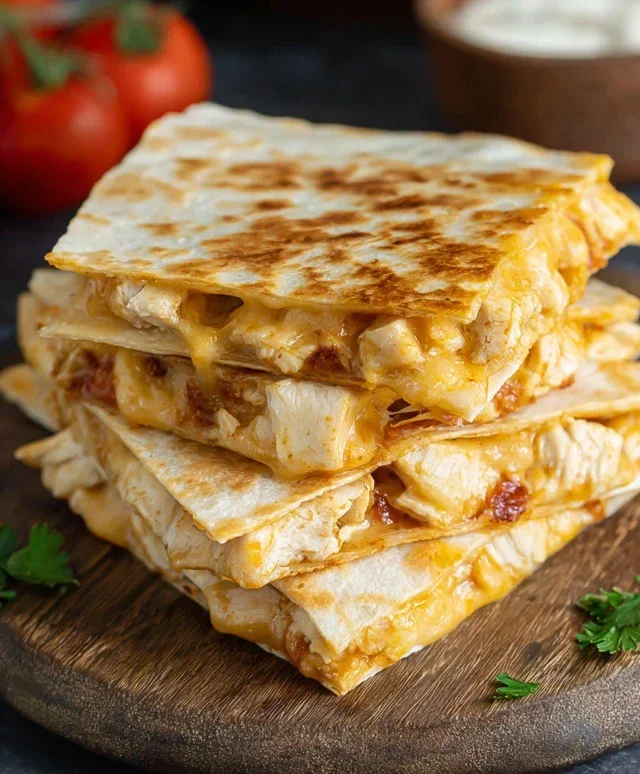 Keto Chicken Quesadilla