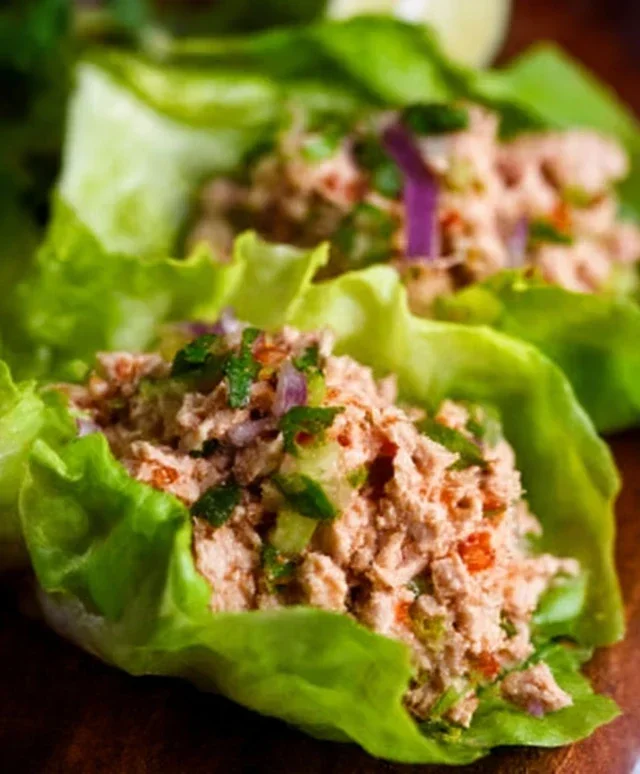 Tuna Lettuce Wraps