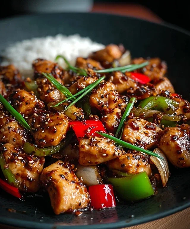 Easy Black Pepper Chicken
