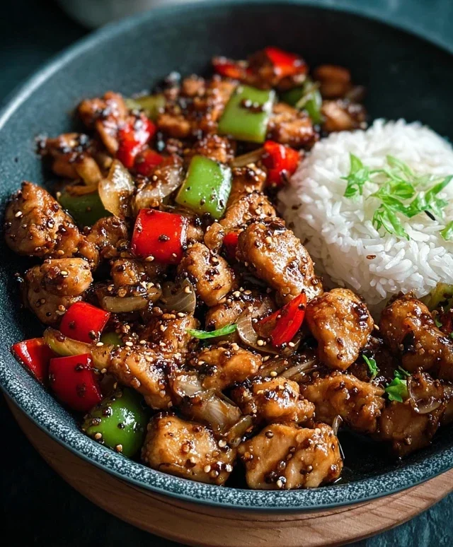 Easy Black Pepper Chicken