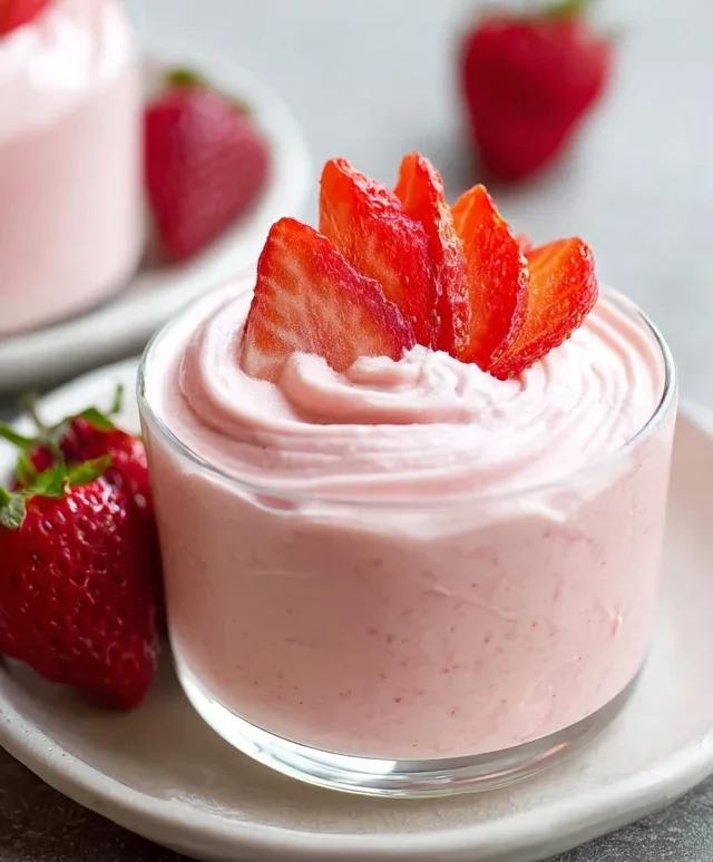 Strawberry Mousse