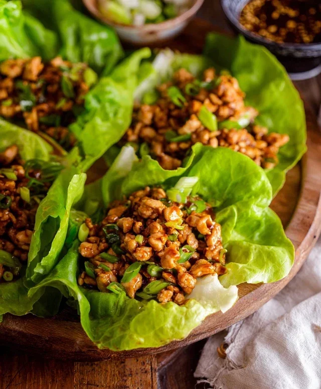 Chicken Lettuce Wraps (PF Chang's Copycat)