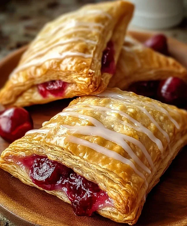 Easy Cherry Turnovers