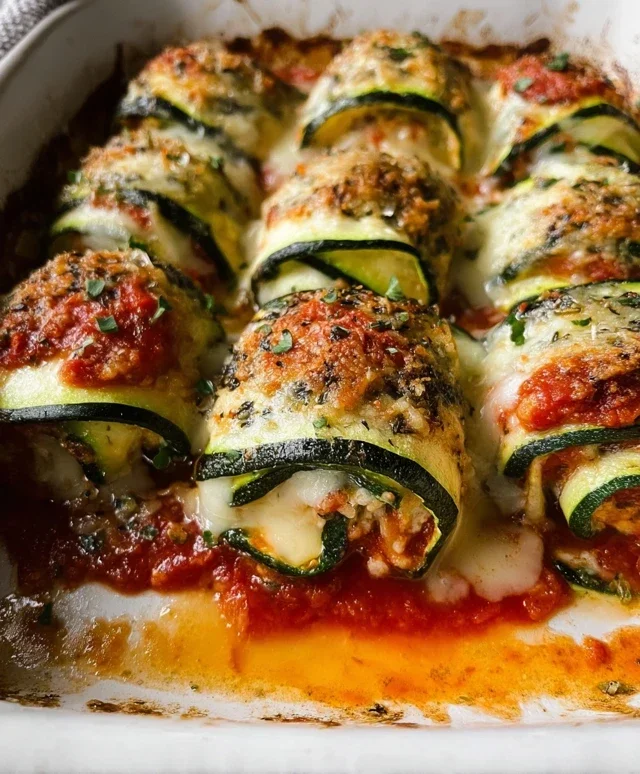 Vegan Zucchini Rollatini