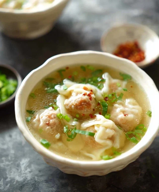 Naked Wonton Soup