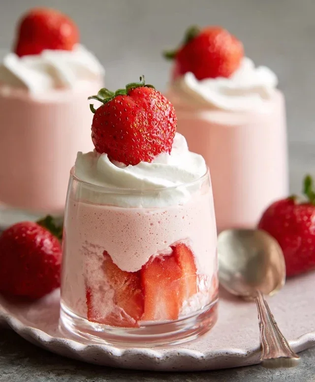 Strawberry Mousse