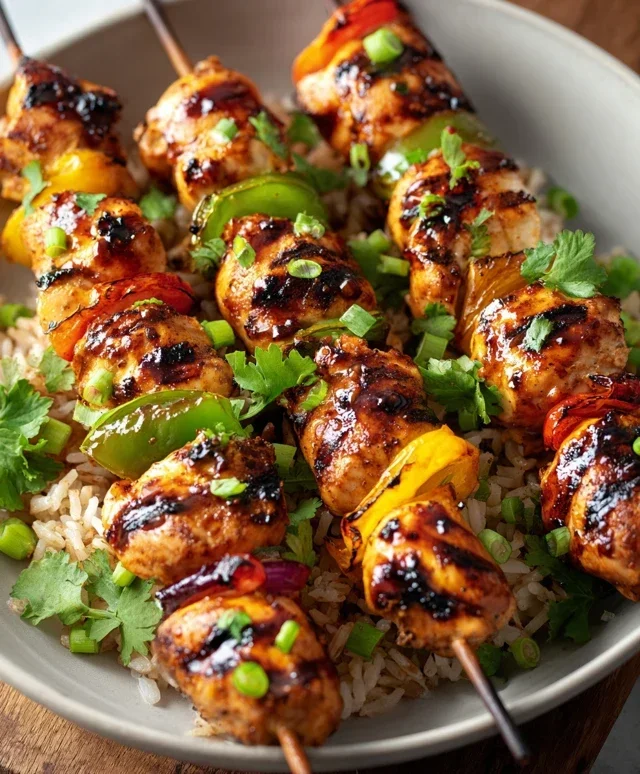 14 Chicken Skewer Recipes for Easy Dinners!