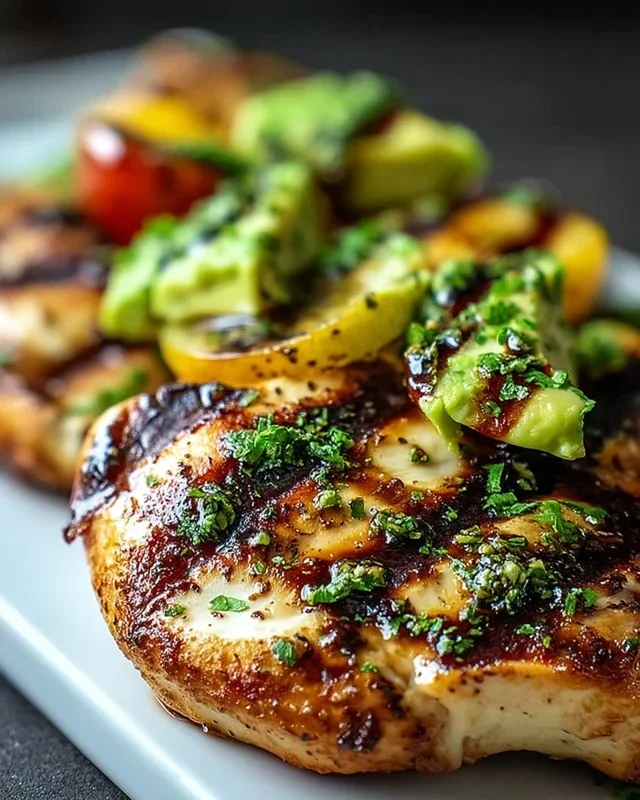 Grilled California Avocado Chicken Recipe