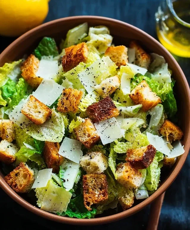 Classic Caesar Salad Croutons
