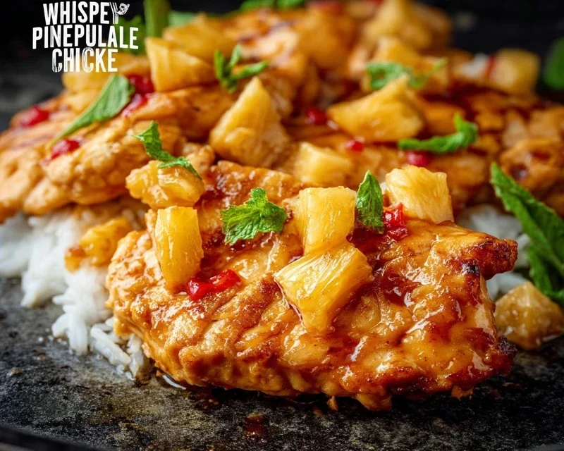 Whiskey Extract Extract Pineapple Chicken