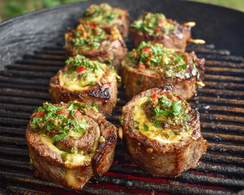 Cheesy Steak Pinwheels