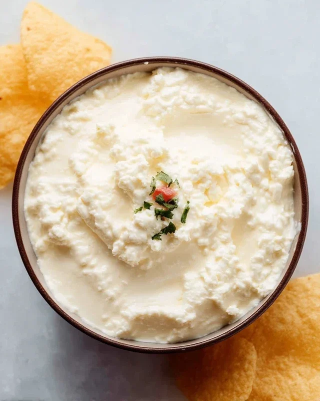 Best Mexican White Cheese Dip