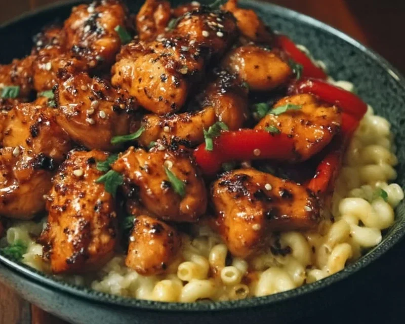 Sweet and Spicy Honey Pepper Chicken