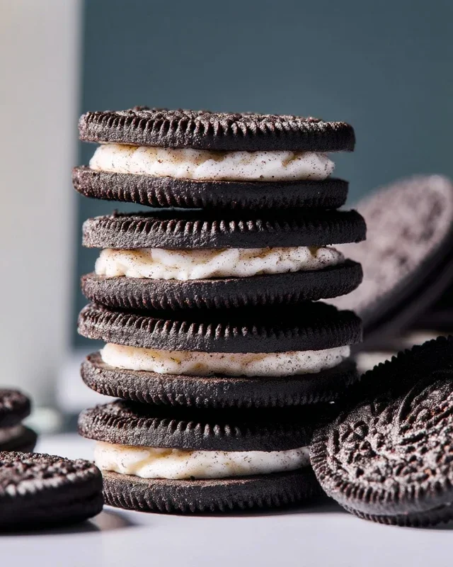 Homemade Oreo Cookies