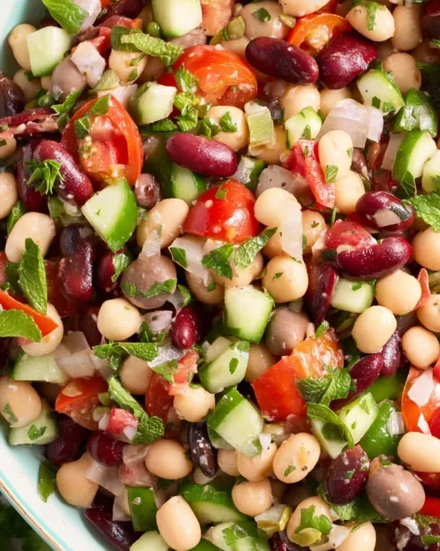 Mediterranean Bean Salad