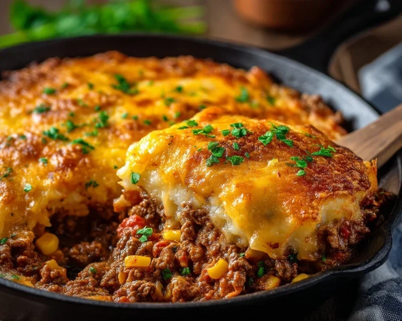 Hobo Casserole Ground Beef