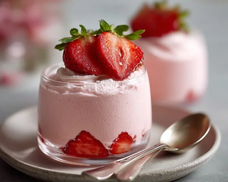 Strawberry Mousse