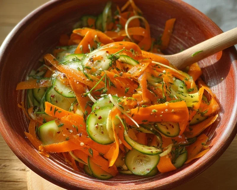 Mediterranean Salad with Cucumber, Tomato and Onion