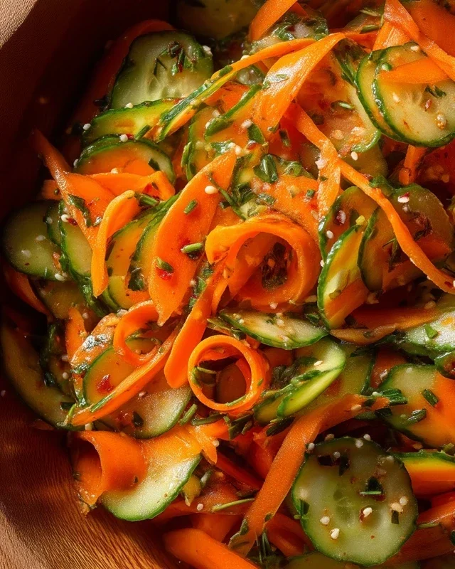 Cucumber Carrot Salad