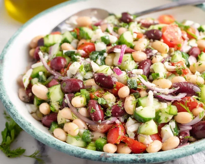 Mediterranean Bean Salad