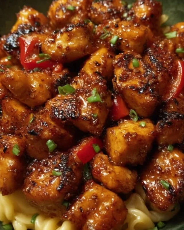 Sweet and Spicy Honey Pepper Chicken