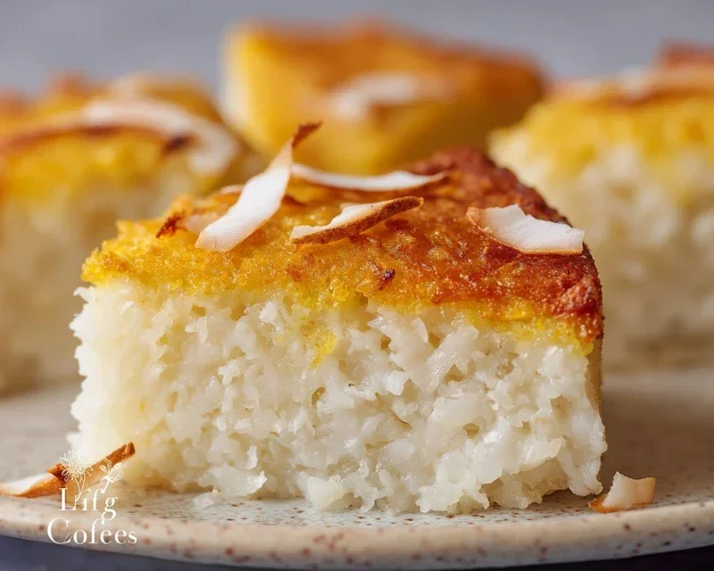 Sticky Coconut Cake
