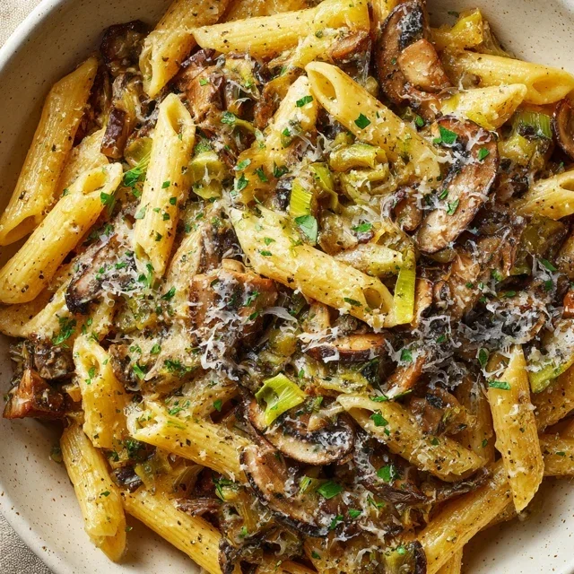 Garlic Mushroom Pasta
