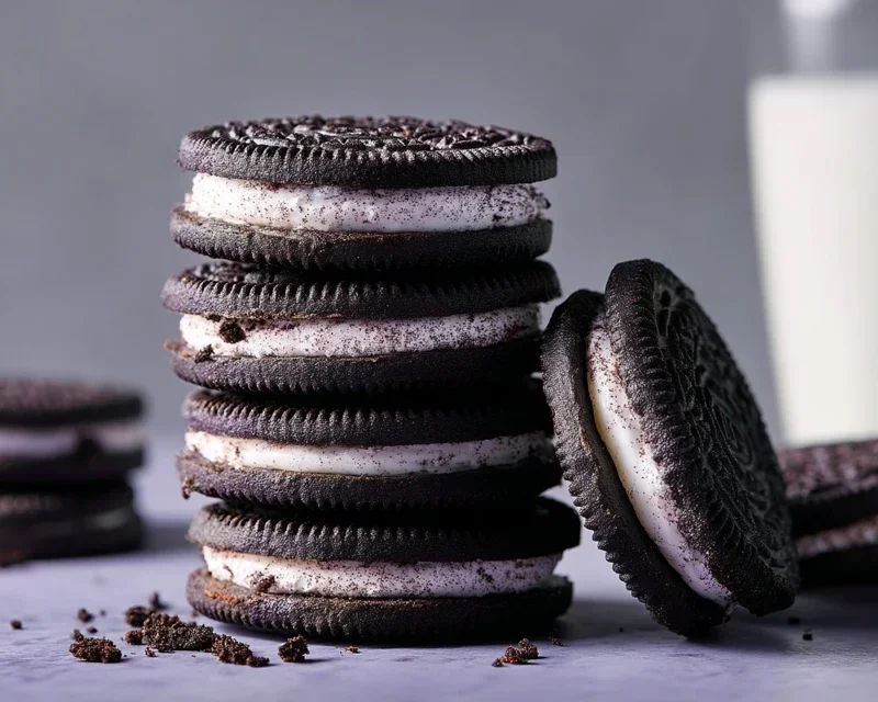 Homemade Oreo Cookies