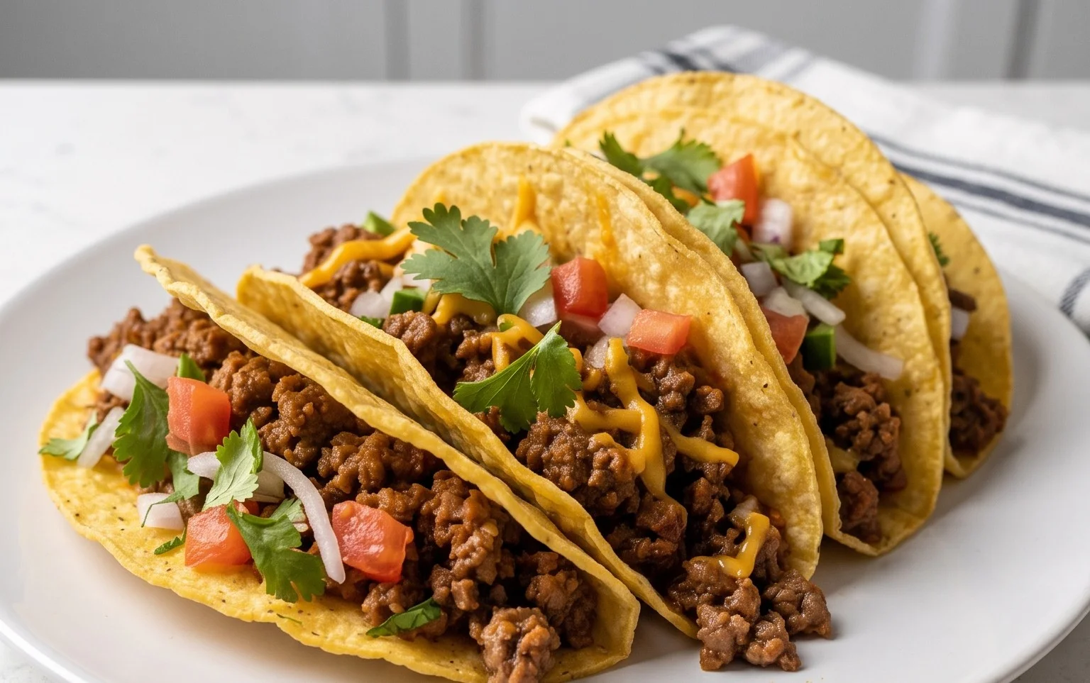 Crispy Ground Beef Tacos