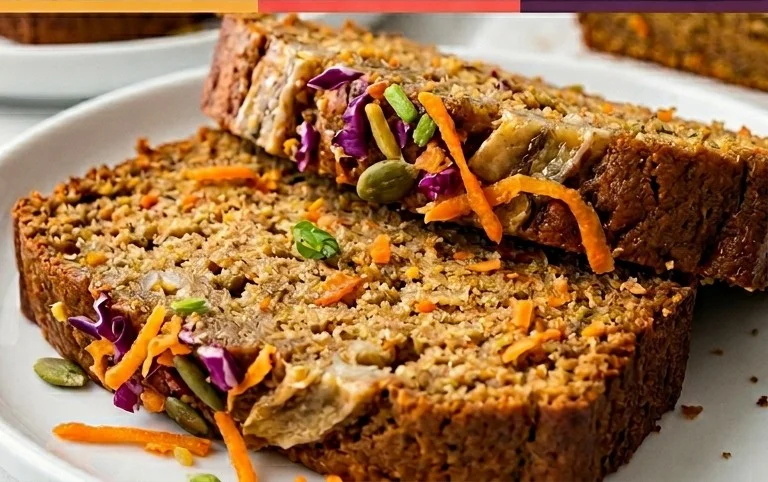 Dairy Free Carrot Cake Banana Bread