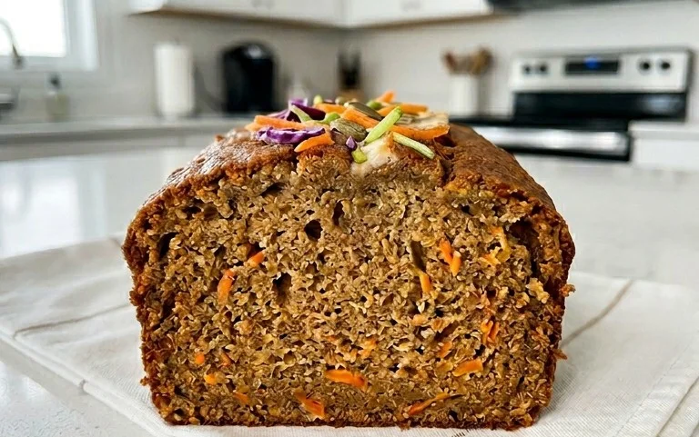 Dairy Free Carrot Cake Banana Bread