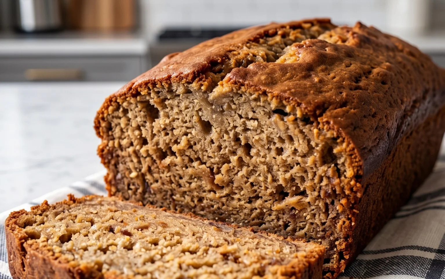 Healthy 5-Ingredient Flourless Banana Bread