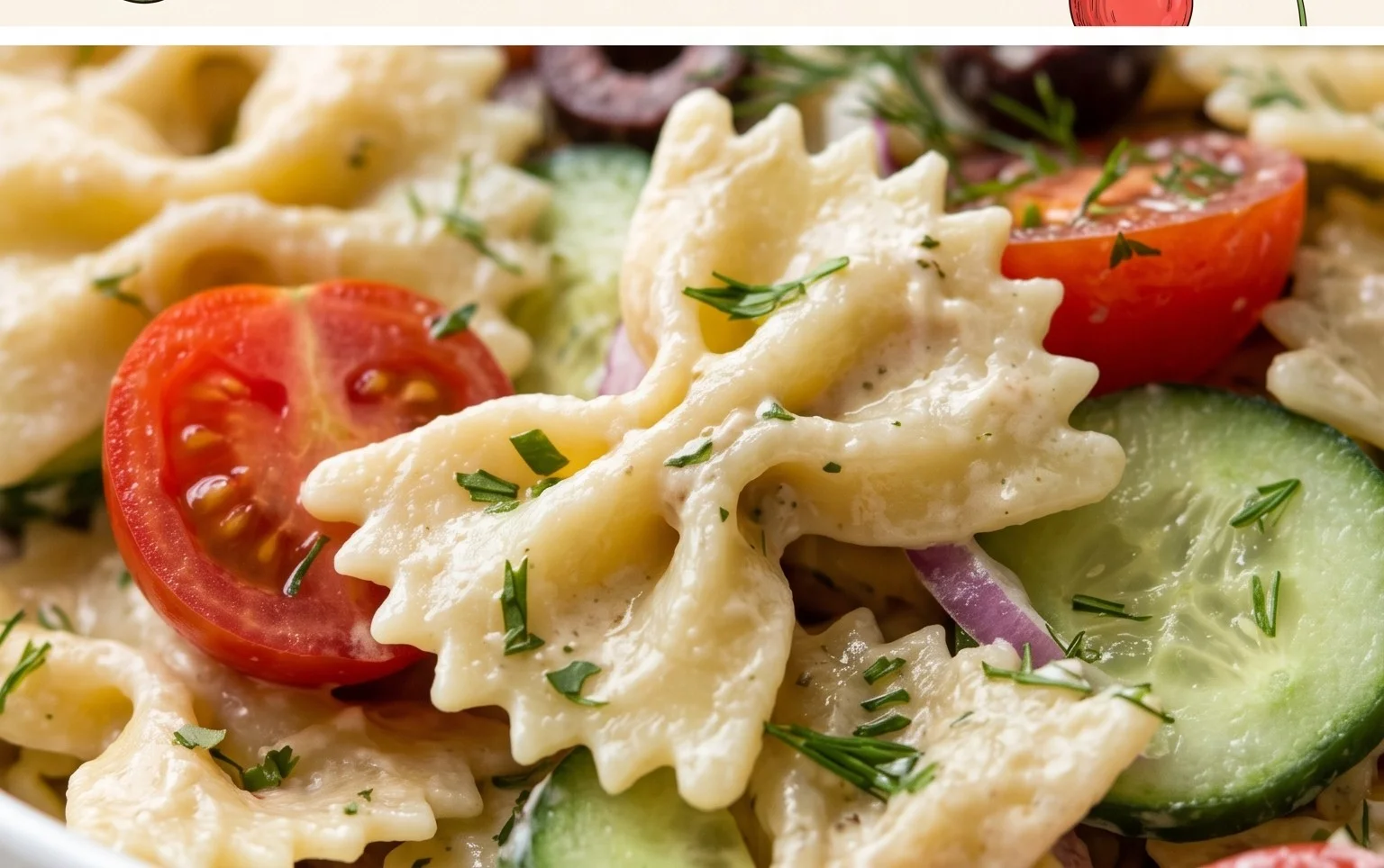 Bow Tie Pasta Salad